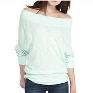 NWT Free People ‘Palisades’ off-the-shoulder oversized tunic, size small